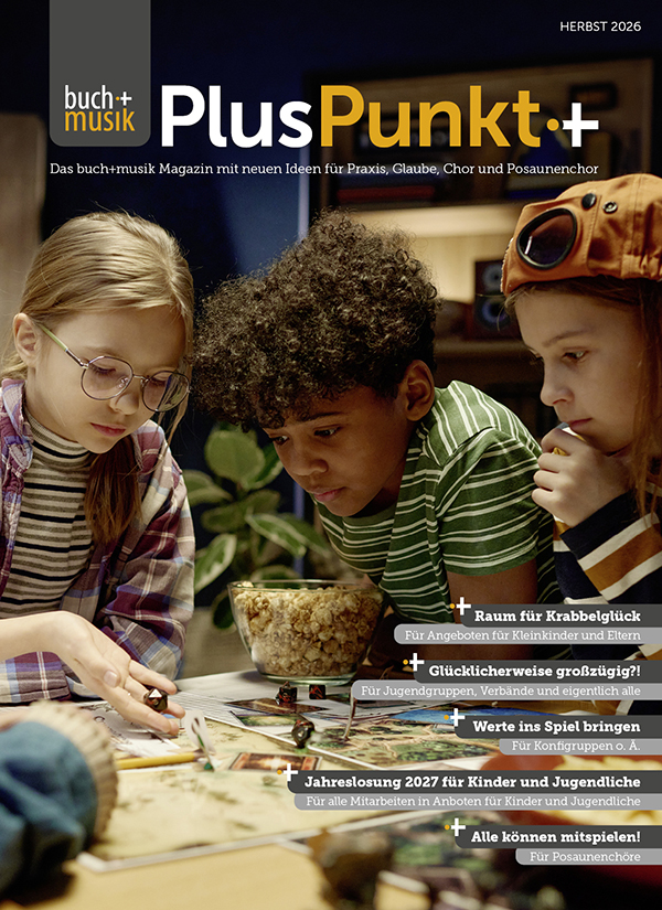 Titelseite der Ausgabe Herbst 2026 unseres Magazins PlusPunkt